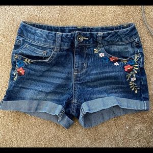 Flower printed shorts